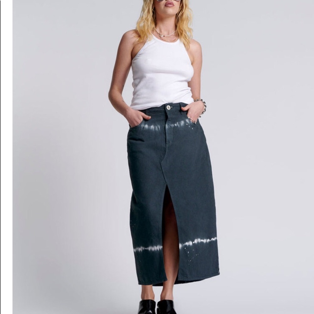 One Teaspoon Rocko Denim Skirt size 29